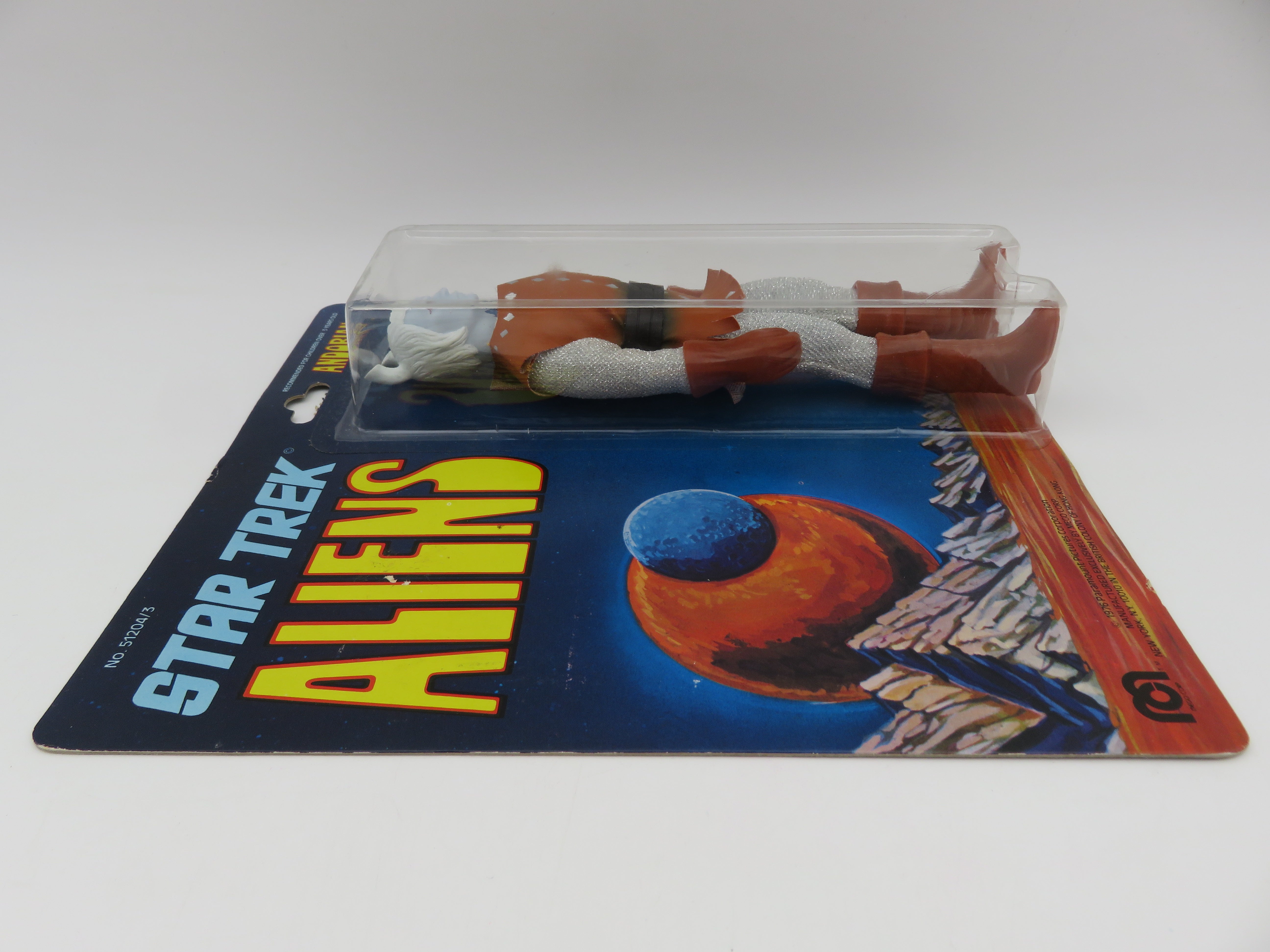 STAR TREK ALIENS Andorian 8" Action Figure - Mego Corp. (1976) Series 3 Vintage Toy